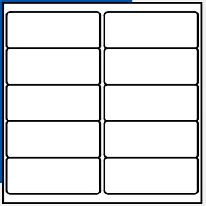 Navaden bel samolepilni papir Economy A4 (210x297mm) 100g